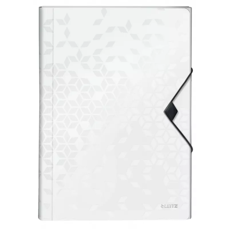Leitz Project File WOW PP, Expanding file folder, A4, Polypropylene (PP), White, Landscape, 250 sheets