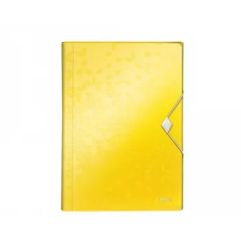 Leitz Project File WOW PP, A4, Polypropylene (PP), Yellow, Portrait, 250 sheets, 80 g/m²