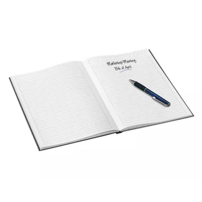 Leitz Notebook WOW A5 Ruled with hardcover 90g/80sheets, Pattern, Black, A5, 80 sheets, 80 g/m², Lined paper