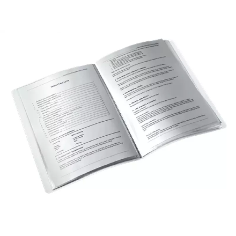 Leitz Display Book WOW PP 20 pockets, White, Polyvinyl chloride (PVC), 20 pockets, A4, 231 mm, 13 mm