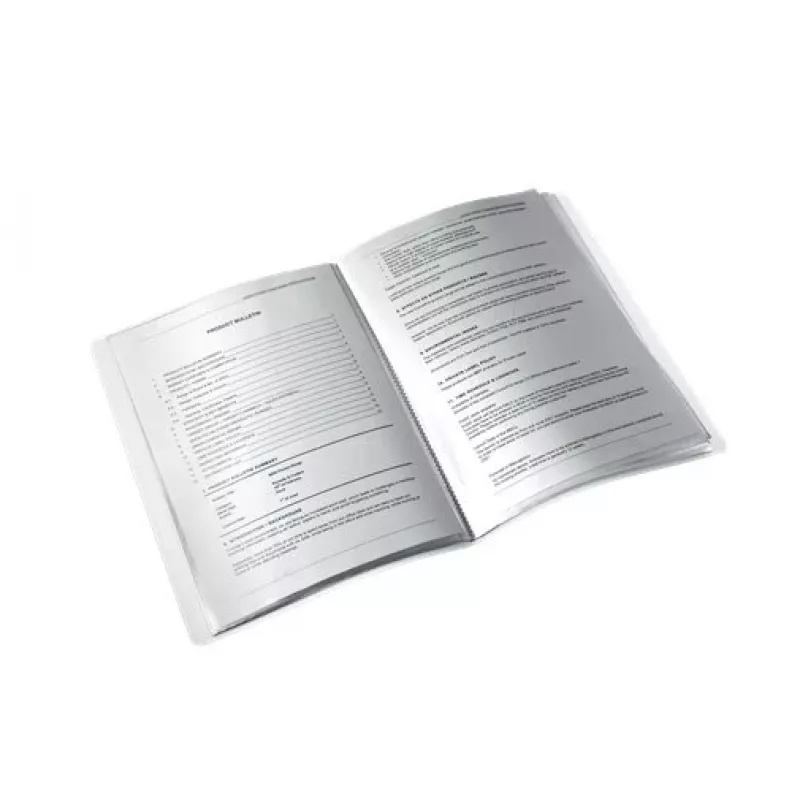 Leitz Display Book WOW PP 40 pockets, Yellow, Polypropylene (PP), 40 pockets, Portrait, A4, 231 mm