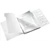 Leitz Divider Book WOW PP 6 tabs, Conventional file folder, A4, Polypropylene (PP), Black, Glossy, 200 sheets