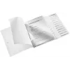 Leitz Divider Book WOW PP 12 tabs, Conventional file folder, A4, Polypropylene (PP), White, Glossy, 200 sheets