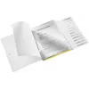 Leitz Divider Book WOW PP 12 tabs, A4, Polypropylene (PP), Yellow, 200 sheets, 80 g/m², 265 mm