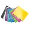 Leitz WOW Notebook A5 ruled, wirebound with PP cover, Monochromatic, White, A5, 80 sheets, 80 g/m², Lined paper