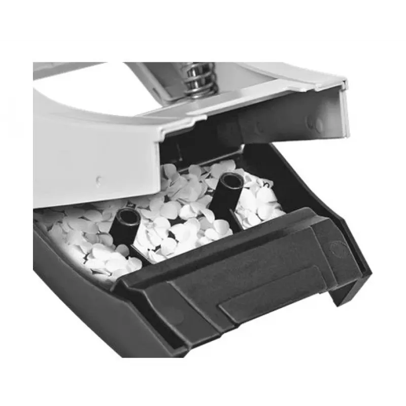 Leitz NeXXt Hole Punch WOW Mini 2-hole / 10sheets, 10 sheets, Yellow, Plastic, 8 cm, 5.5 mm, A4, A5, A6, Folio, US-Quart, 8 x 8 x 8cm