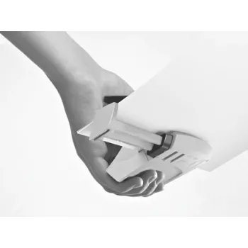 Leitz Hole Punch WOW Mini 2-hole / 10sheets, 10 sheets, Black, White, Plastic, 8 cm, 5.5 mm, A4, A5, A6, Folio, US-Quart, 8 x 8 x 8cm