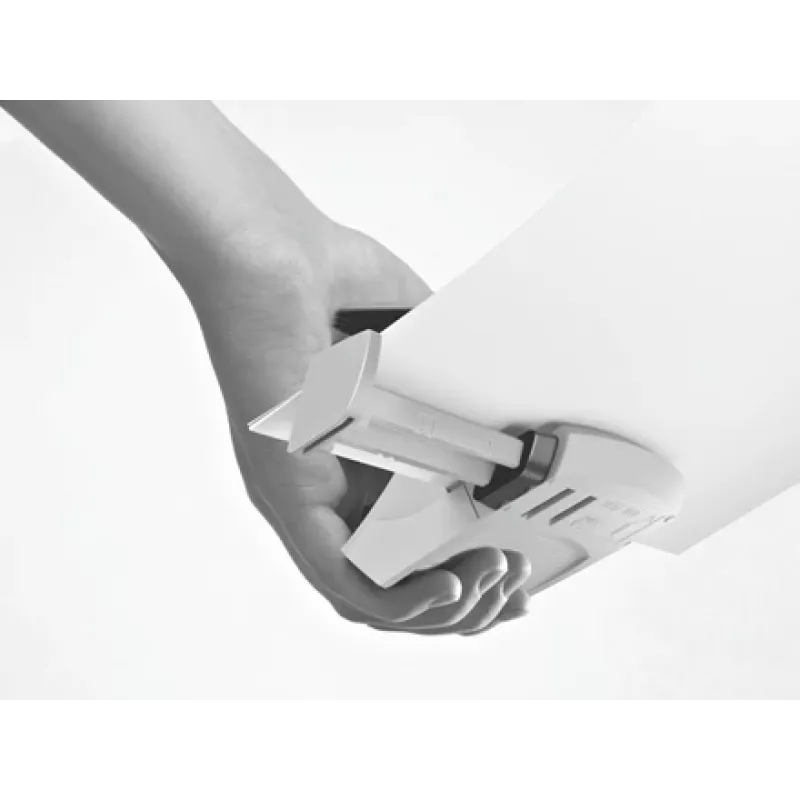 Leitz Hole Punch WOW Mini 2-hole / 10sheets, 10 sheets, Black, White, Plastic, 8 cm, 5.5 mm, A4, A5, A6, Folio, US-Quart, 8 x 8 x 8cm