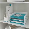 Leitz Magazine File WOW Dual Colour, Purple, White, Plastic, A4, 73 mm, 272 mm, 318 mm