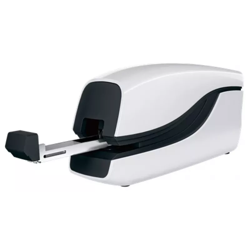 Leitz NeXXt Stapler Battery-powered WOW 5566, 10 sheets, Front, 1 cm, Plastic, White, Battery