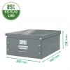 Leitz Click & Store WOW Large Storage Box, Yellow, Carton, 369 mm, 482 mm, 200 mm