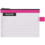 Leitz Travel Pouch water resistant WOW Small, Unisex, Accessory bag, Small, Zipper, Water resistant, Pink