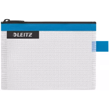 Leitz Travel Pouch water resistant WOW Small, Unisex, Accessory bag, Small, Zipper, Water resistant, Blue