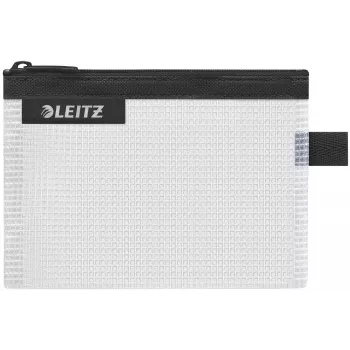 Leitz Travel Pouch water resistant WOW Small, Unisex, Accessory bag, Small, Zipper, Water resistant, Black