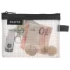 Leitz Travel Pouch water resistant WOW Small, Unisex, Accessory bag, Small, Zipper, Water resistant, Black