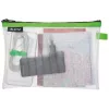 Leitz Travel Pouch water resistant WOW Medium, Unisex, Accessory bag, Medium, Zipper, Water resistant, Green