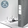 Leitz Lever Arch File 180° WOW POB/Laminated A4/50mm, A4, D-ring, Carton, Green, 350 sheets, 285 mm