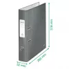 Leitz Lever Arch File 180° WOW POB/Laminated A4/50mm, A4, D-ring, Carton, Green, 350 sheets, 285 mm