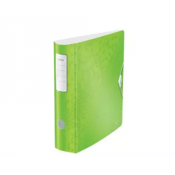 Leitz Lever Arch File Active PP WOW A4/80mm, A4, Polyfoam, Green, 500 sheets, 80 g/m², 8.2 cm