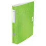 Leitz Lever Arch File Active PP WOW A4/65mm, A4, D-ring, Storage, Polyfoam, Green, 350 sheets