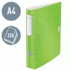 Leitz Lever Arch File Active PP WOW A4/65mm, A4, D-ring, Storage, Polyfoam, Green, 350 sheets