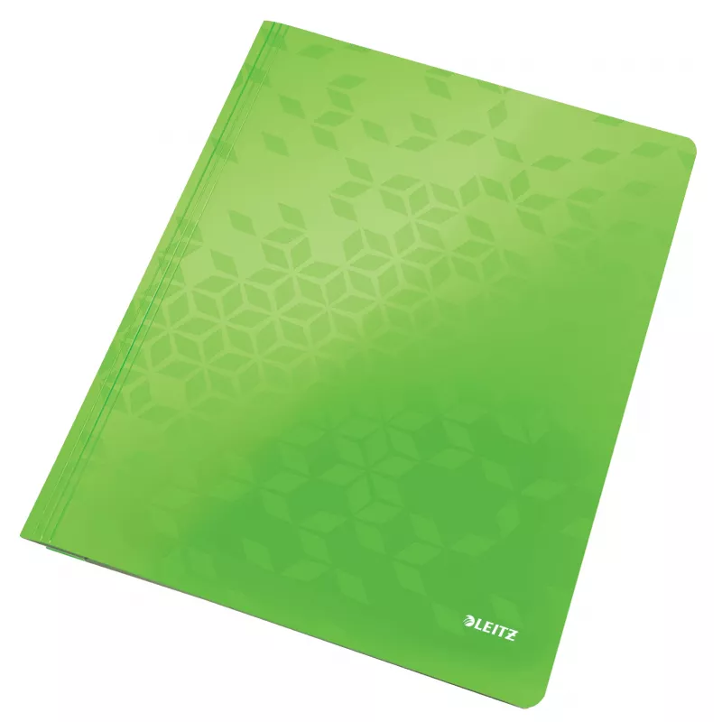 Leitz Flat File Card/Board WOW A4, Conventional file folder, A4, Carton, Green, Portrait, 250 sheets