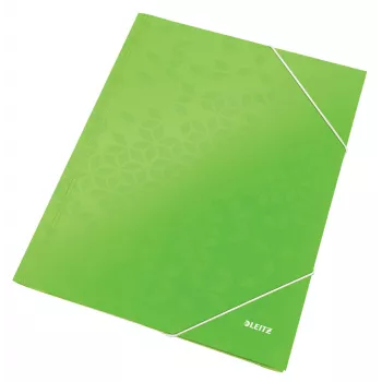 Leitz 3-Flap Folder WOW Card/POB A4, Manila folder, A4, Polypropylene (PP), Green, 250 sheets, 80 g/m²