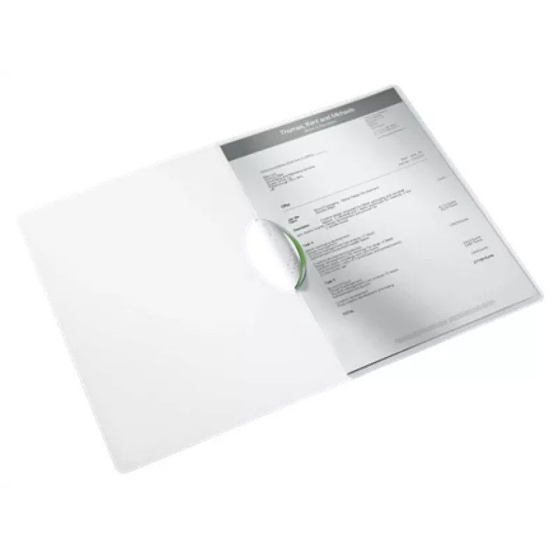 Leitz Clip file ColorClip WOW A4 PP, Presentation folder, A4, Polypropylene (PP), Green, Glossy, 30 sheets