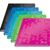 Leitz WOW Notebook A5 squared with hardcover, Pattern, Green, A5, 80 sheets, 80 g/m², Squared paper