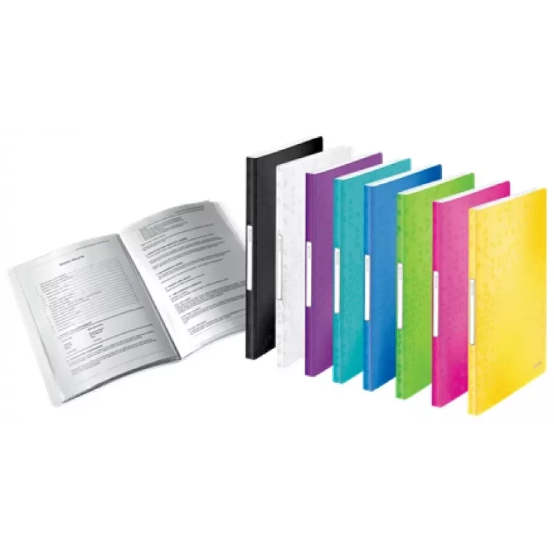 Leitz Display Book WOW PP 40 pockets, Green, Polypropylene (PP), 40 pockets, 40 sheets, Portrait, A4