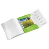 Leitz Divider Book WOW PP 6 tabs, Conventional file folder, A4, Polypropylene (PP), Green, Glossy, 200 sheets