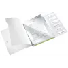 Leitz Divider Book WOW PP 6 tabs, Conventional file folder, A4, Polypropylene (PP), Green, Glossy, 200 sheets