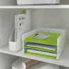 Leitz Letter Tray WOW Dual Colour, Plastic, Green, White, A4, A4, 267 mm, 336 mm