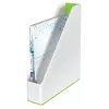 Leitz Magazine File WOW Dual Colour, Green, White, Plastic, A4, 73 mm, 318 mm, 272 mm