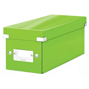 Leitz Click & Store WOW CD Storage Box, Green, Carton, 143 mm, 352 mm, 136 mm, 440 g