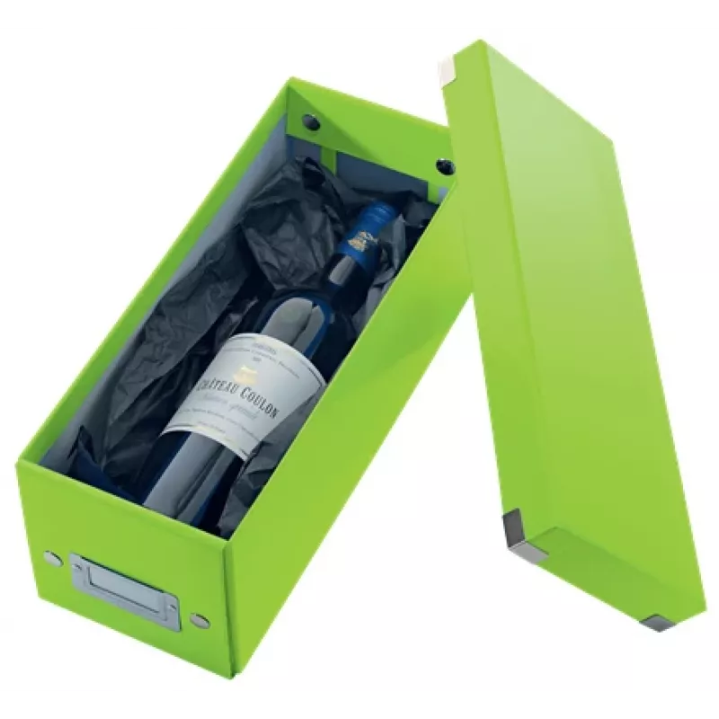 Leitz Click & Store WOW CD Storage Box, Green, Carton, 143 mm, 352 mm, 136 mm, 440 g
