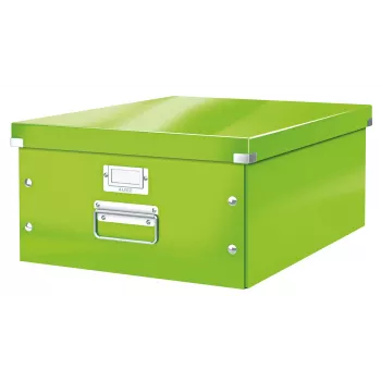 Leitz Click & Store WOW Large Storage Box, Green, Carton, 369 mm, 482 mm, 200 mm