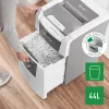 Leitz IQ Autofeed Office 150 Automatic Paper Shredder P5, Micro-cut shredding, 22 cm, 2 x 15 mm, 44 L, 500 sheets, 55 dB