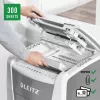 Leitz IQ Autofeed Office 300 Automatic Paper Shredder P5, Micro-cut shredding, 22 cm, 2 x 15 mm, 60 L, 700 sheets, 55 dB
