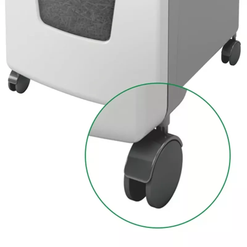 Leitz IQ Autofeed Office 300 Automatic Paper Shredder P5, Micro-cut shredding, 22 cm, 2 x 15 mm, 60 L, 700 sheets, 55 dB
