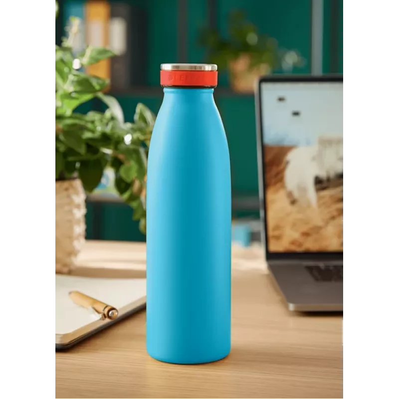 Leitz Cosy Insulated Water Bottle 500 ml, Blue, Stainless steel, 68 mm, 68 mm, 235 mm, 280 g