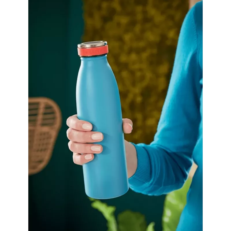 Leitz Cosy Insulated Water Bottle 500 ml, Blue, Stainless steel, 68 mm, 68 mm, 235 mm, 280 g