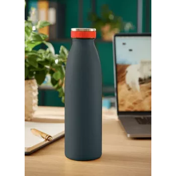 Leitz Cosy Insulated Water Bottle 500 ml, Black, Stainless steel, 68 mm, 68 mm, 235 mm, 280 g