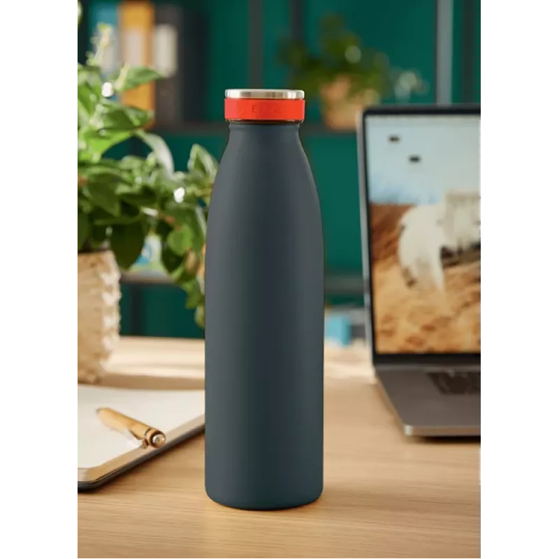Leitz Cosy Insulated Water Bottle 500 ml, Black, Stainless steel, 68 mm, 68 mm, 235 mm, 280 g
