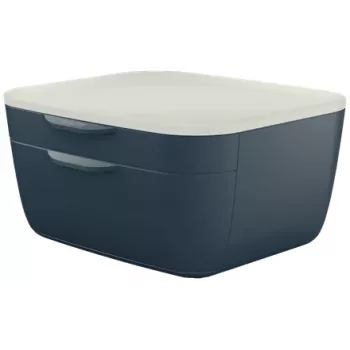 Leitz Cosy Drawer Cabinet, 2 drawer(s), Polystyrene (PS), Black, White, 1 pc(s), 251 mm, 143 mm