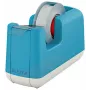 Leitz Cosy Tape Dispenser, 1.9 cm, 33 m, Acrylonitrile butadiene styrene (ABS), Blue, 75 mm, 56 mm