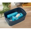 Leitz Cosy Tape Dispenser, 1.9 cm, 33 m, Acrylonitrile butadiene styrene (ABS), Blue, 75 mm, 56 mm