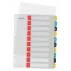 Leitz Cosy 1-10 Printable Index, PP, Numeric tab index, Polypropylene (PP), Portrait, A4 Maxi, 245 mm, 305 mm