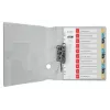 Leitz Cosy 1-10 Printable Index, PP, Numeric tab index, Polypropylene (PP), Portrait, A4 Maxi, 245 mm, 305 mm