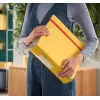 Leitz 180° Active Cosy Lever Arch File 80mm, A4, Polyfoam, Yellow, 500 sheets, 80 g/m², 8.2 cm